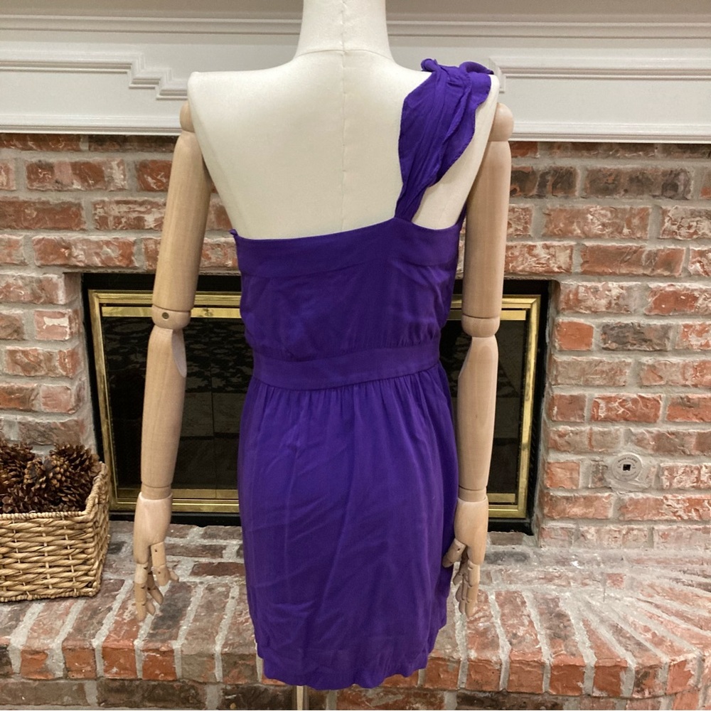 💜 BCBGeneration one shoulder cocktail dress / 2 / Excellent condition - Picture 14 of 16